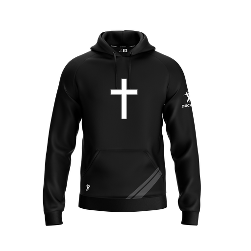 [FOLHSMBK-YXS-LOGO3] Decker Summit Hoodie (Youth XS, Black, Logo 3)