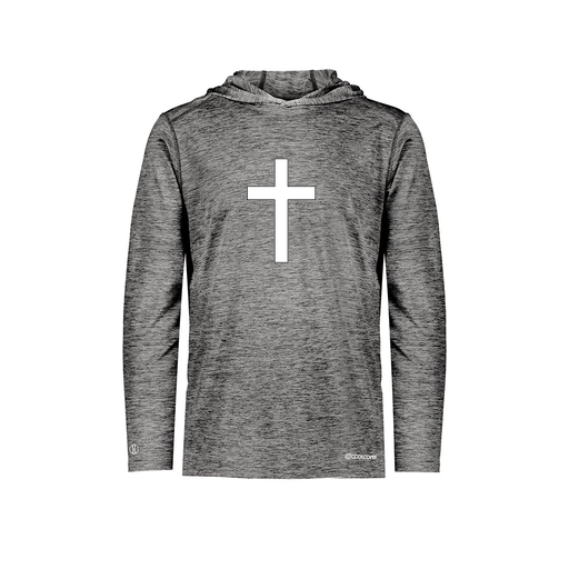 [FOLHCGBK-AS-LOGO3] Decker Men's Charge Hoodie (Adult S, Black, Logo 3)