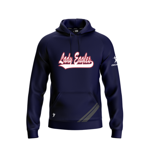 [FOLHSMNV-YXS-LOGO1] Decker Summit Hoodie (Youth XS, Navy, Logo 1)