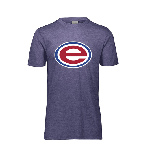 [FTSCUBRY-AS-LOGO2] Decker Men's Tri-Blend T-Shirt - Short Sleeve (Adult S, Royal, Logo 2)