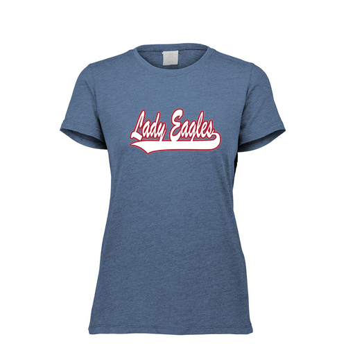[FTSCUBNV-FAXS-LOGO1] Decker Women's Tri-Blend T-Shirt - Short Sleeve (Female Adult XS, Navy, Logo 1)