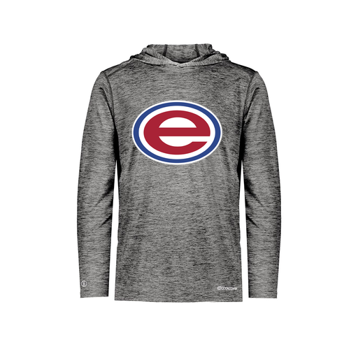 [FOLHCGBK-YS-LOGO2] Decker Youth Charge Hoodie (Youth S, Black, Logo 2)