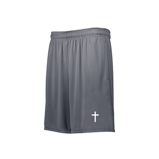 [229511.059.XS-LOGO3] Men's Swift Short (Adult XS, Gray, Logo 3)