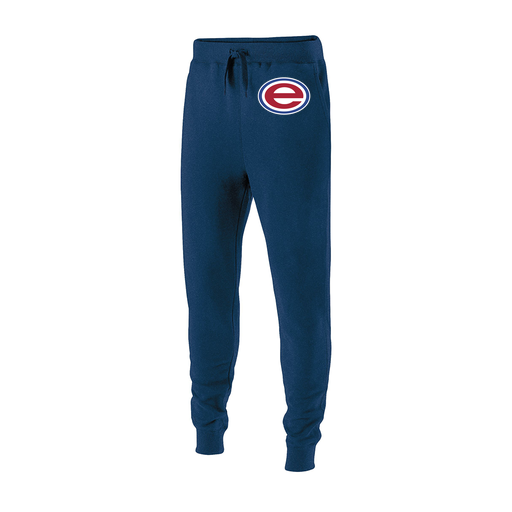 [229548.065.XS-LOGO2] Men's 60/40 Fleece Jogger (Adult XS, Navy, Logo 2)