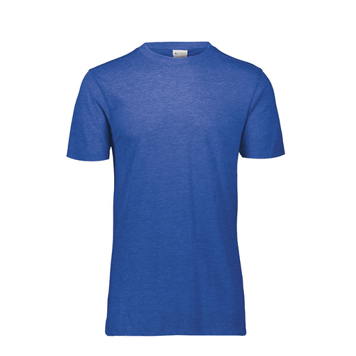 [FTSCUBNV-AS-LOGO5] Decker Men's Tri-Blend T-Shirt - Short Sleeve (Adult S, Navy, Logo 5)